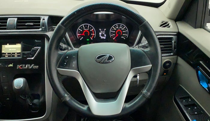2016 Mahindra Kuv100 K8 D 6 STR, Diesel, Manual, 22,421 km, Steering Wheel Close Up