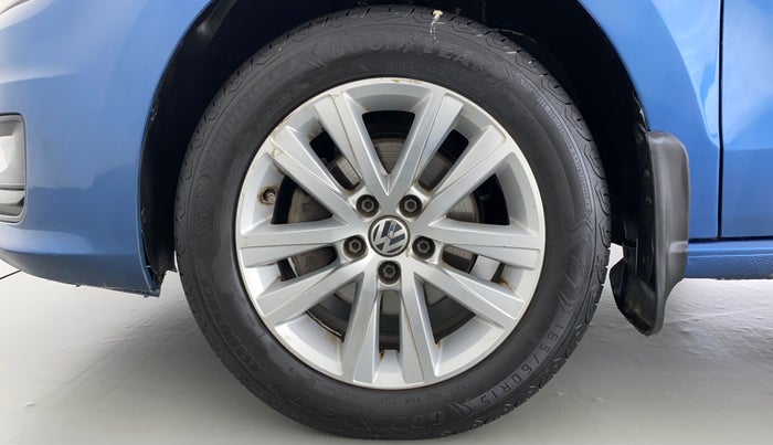 2017 Volkswagen Vento COMFORTLINE MT PETROL, Petrol, Manual, 68,808 km, Left Front Wheel