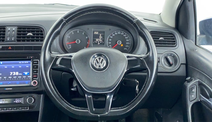 2017 Volkswagen Vento COMFORTLINE MT PETROL, Petrol, Manual, 68,808 km, Steering Wheel Close Up