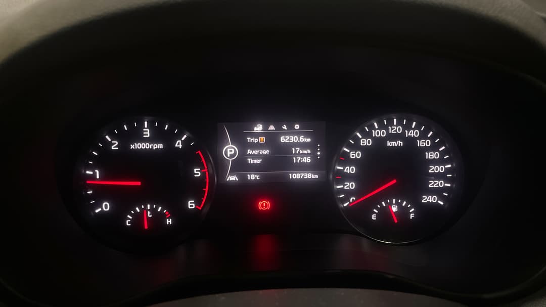 2017 Kia Sportage Gt-line (AWD), Automatic, 108738 km, Odometer View