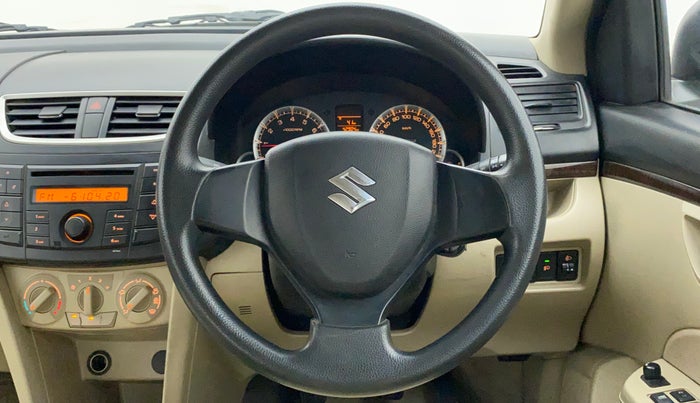 2012 Maruti Swift Dzire VXI, Petrol, Manual, 42,904 km, Steering Wheel Close Up