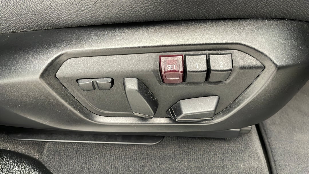 Drivers Side Adjustment Panel