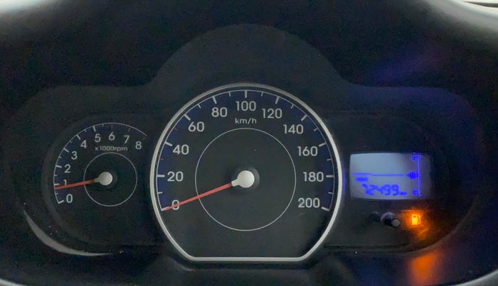 2012 Hyundai i10 MAGNA 1.1, Petrol, Manual, 72,498 km, Odometer Image