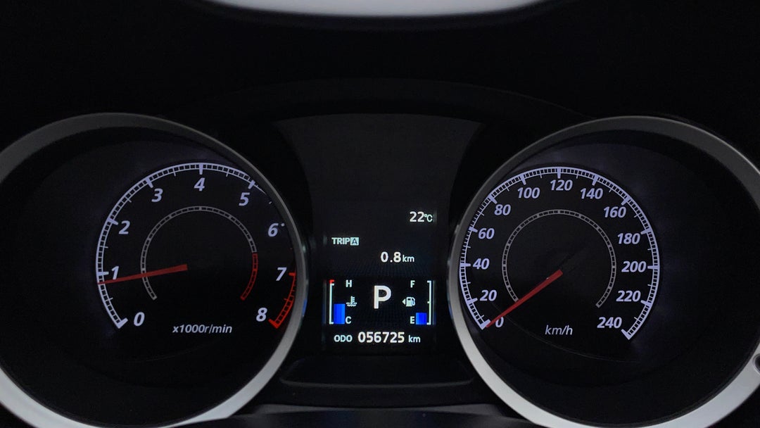 2017 Mitsubishi Lancer Es Sport, Automatic, 56725 km, Odometer View