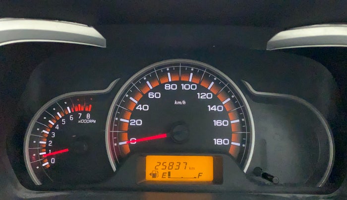 2018 Maruti Alto K10 VXI (O), Petrol, Manual, 25,837 km, Odometer Image