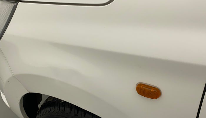 2018 Maruti Alto K10 VXI (O), Petrol, Manual, 25,837 km, Left fender - Slightly dented