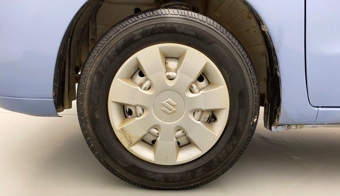 2012 Maruti Wagon R 1.0 LXI, Petrol, Manual, 50,317 km, Left Front Wheel