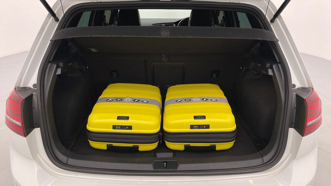 2016 Volkswagen Golf Gti, Automatic, 131431 km, Boot Inside View with Luggage