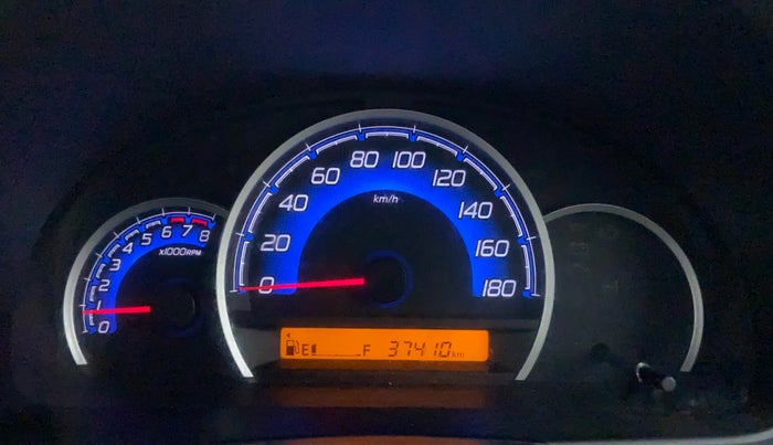 2017 Maruti Wagon R 1.0 VXI PLUS, Petrol, Manual, 37,469 km, Odometer Image