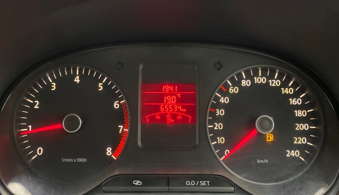 2011 Volkswagen Polo TRENDLINE 1.2L PETROL, Petrol, Manual, 65,526 km, Odometer Image