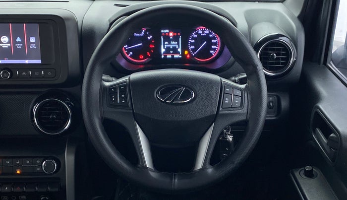 2021 Mahindra Thar LX PETROL HT 4WD AT, Petrol, Automatic, 9,087 km, Steering Wheel Close Up