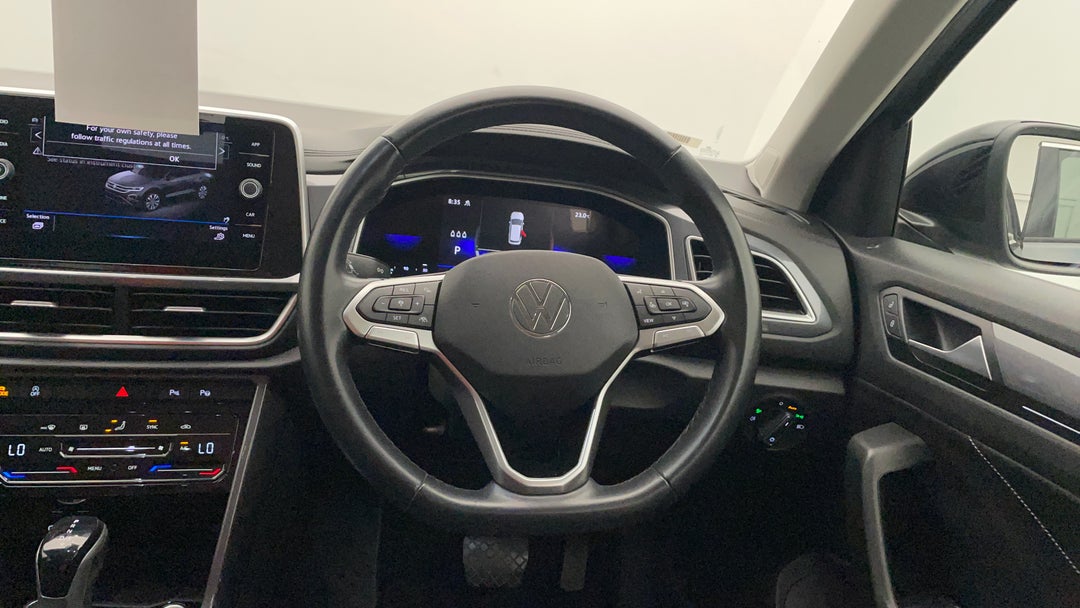 2022 Volkswagen T-roc 110tsi Style, Automatic, 46821 km, Steering Wheel Close-up