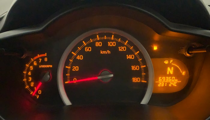 2017 Maruti Celerio ZXI AMT, Petrol, Automatic, 69,359 km, Odometer Image