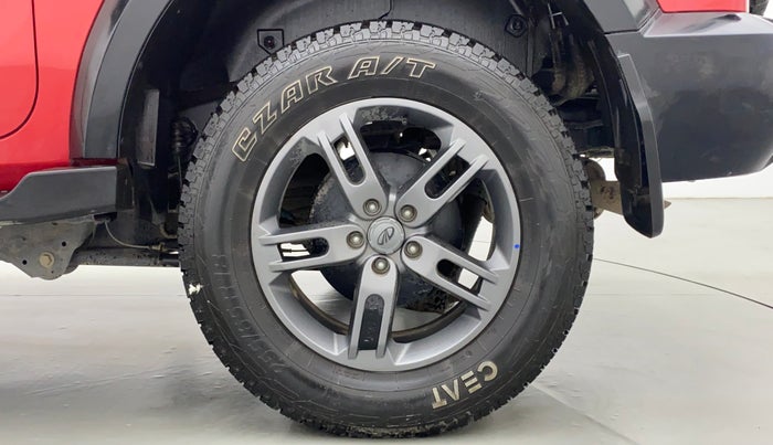 2021 Mahindra Thar LX  P 4WD AT CONVERTIBLE, Petrol, Automatic, 18,357 km, Left Rear Wheel