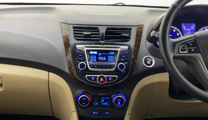 2015 Hyundai Verna FLUIDIC 4S 1.6 VTVT S(O), Petrol, Manual, 35,276 km, Air Conditioner