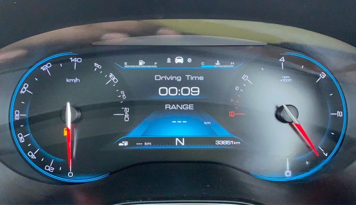 2020 MG HECTOR PLUS SHARP DCT, Petrol, Automatic, 34,287 km, Odometer Image