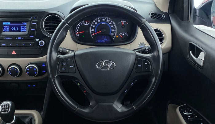 2015 Hyundai Grand i10 ASTA 1.2 KAPPA VTVT, Petrol, Manual, 88,560 km, Steering Wheel Close Up