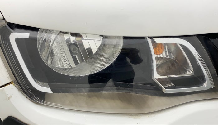 2018 Renault Kwid 1.0 RXT Opt, Petrol, Manual, 38,182 km, Right headlight - Minor scratches