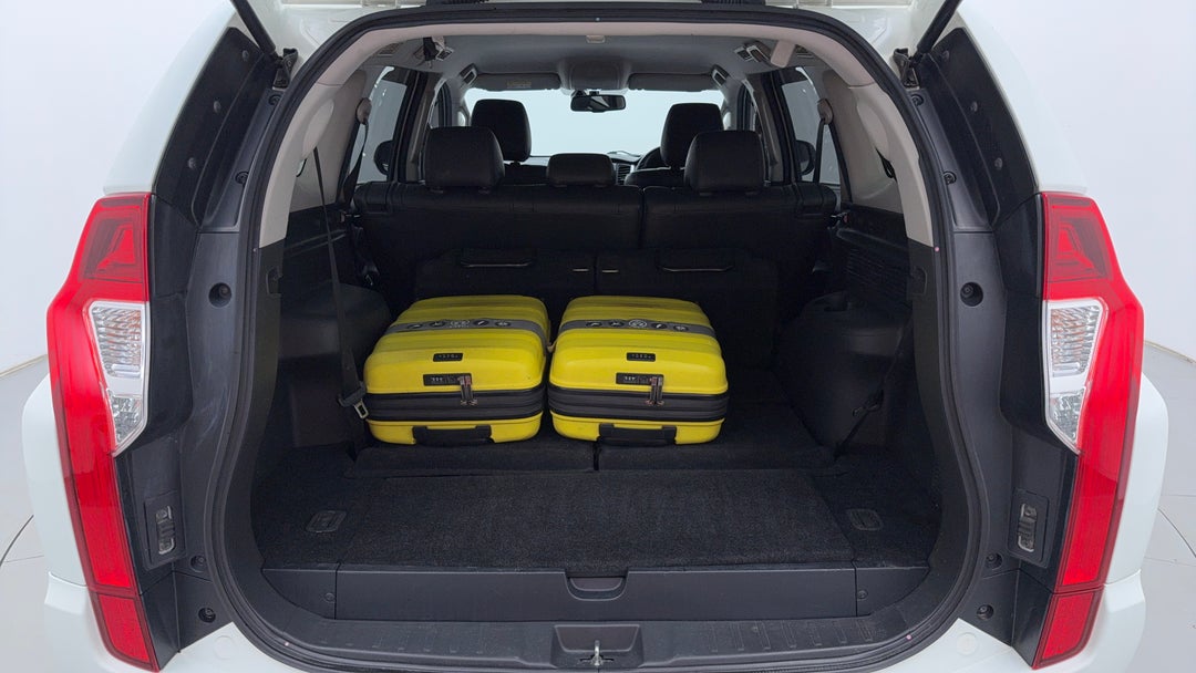 Boot Inside View with Luggage