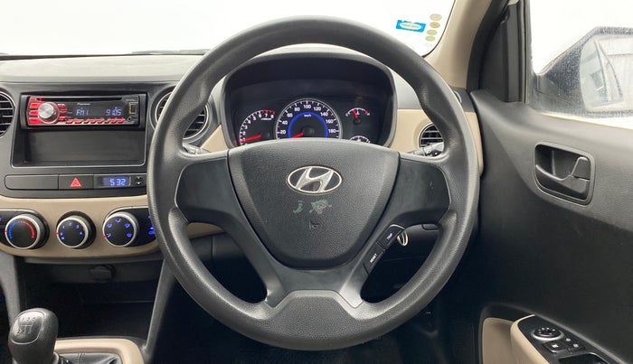 2014 Hyundai Grand i10 MAGNA 1.2 KAPPA VTVT, Petrol, Manual, 34,913 km, Steering Wheel Close Up