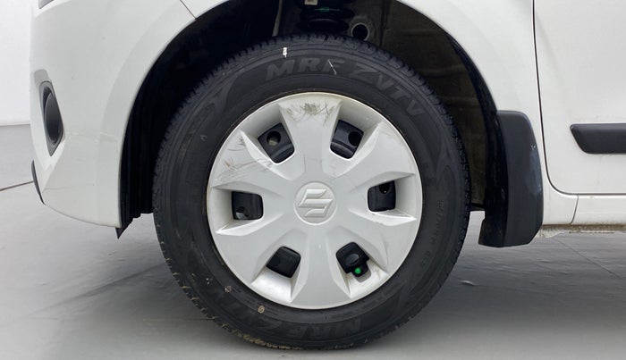 2019 Maruti New Wagon-R VXI 1.2L, Petrol, Manual, 24,131 km, Left Front Wheel
