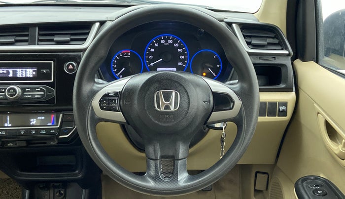 2018 Honda Amaze 1.2 S (O) MT I VTEC, Petrol, Manual, 46,573 km, Steering Wheel Close Up