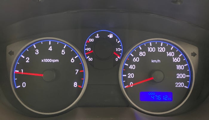 2010 Hyundai i20 ASTA 1.2, Petrol, Manual, 47,651 km, Odometer Image