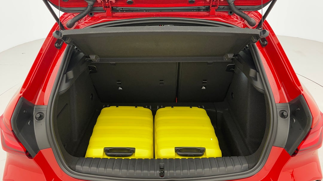 Boot Inside View with Luggage
