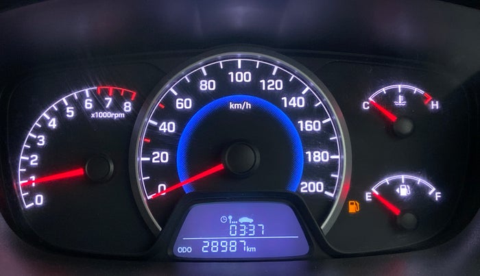 2014 Hyundai Grand i10 SPORTZ 1.2 KAPPA VTVT, Petrol, Manual, 28,938 km, Odometer Image