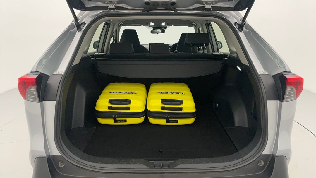 Boot Inside View with Luggage