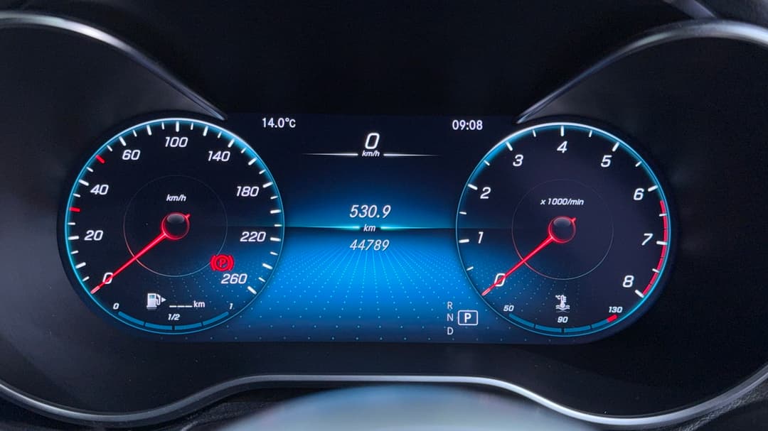 2021 Mercedes-benz C200 C200, Automatic, 44789 km, Odometer View