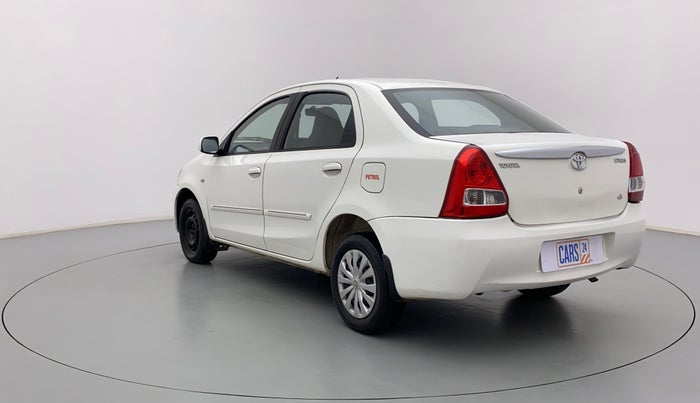 2011 Toyota Etios G, Petrol, Manual, 52,976 km, Left Back Diagonal