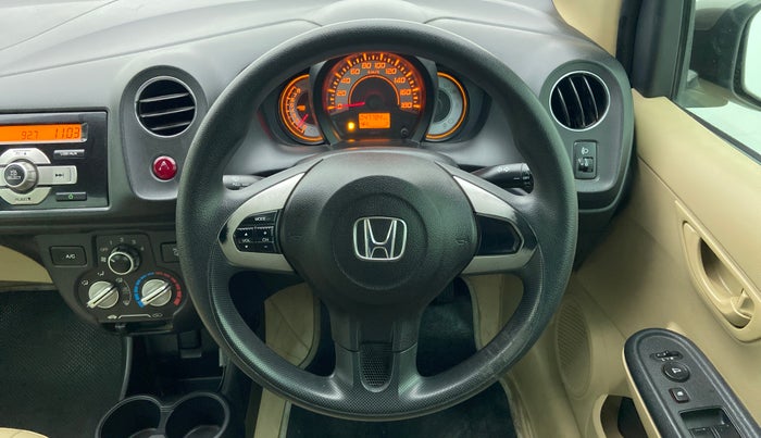 2014 Honda Brio S MT, Petrol, Manual, 47,784 km, Steering Wheel Close Up