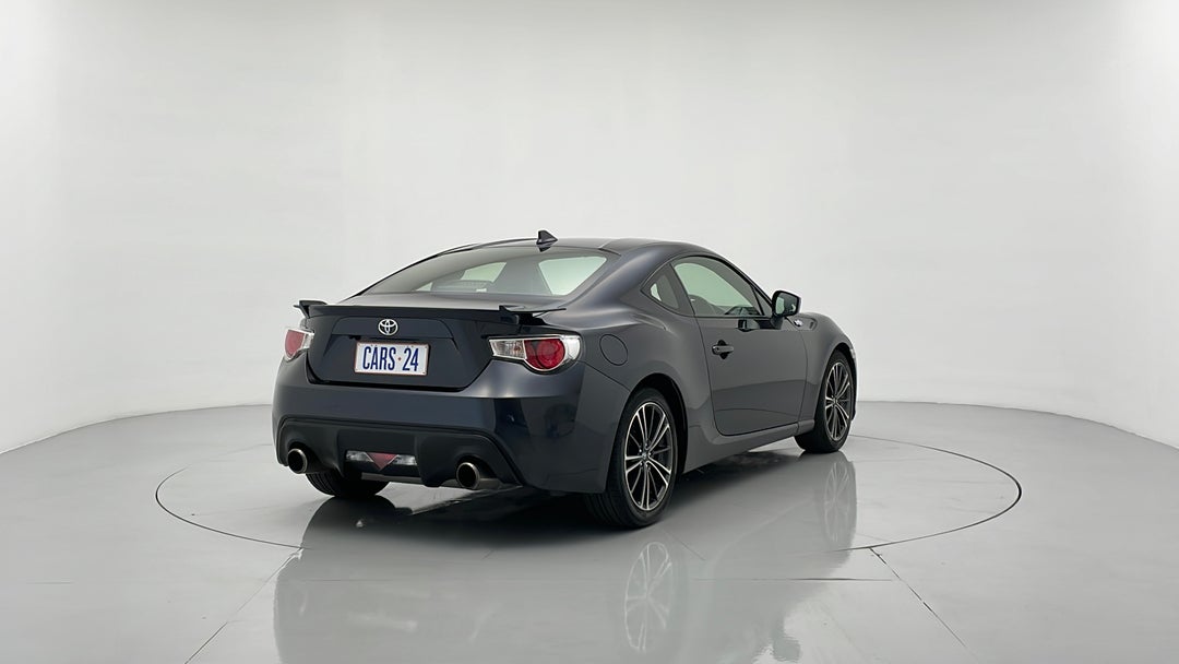 2016 Toyota 86 Gts, Manual, 99429 km, Right Back Diagonal (45- Degree) View