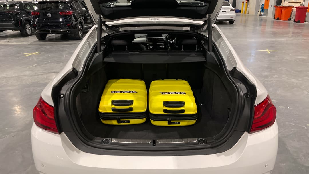 2018 BMW 4 20i M Sport Gran Coupe, Automatic, 51819 km, Boot Inside View with Luggage