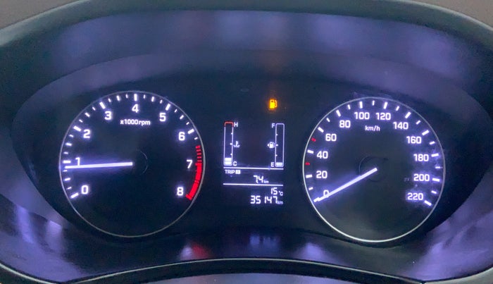 2017 Hyundai Elite i20 SPORTZ 1.2, Petrol, Manual, 35,140 km, Odometer View