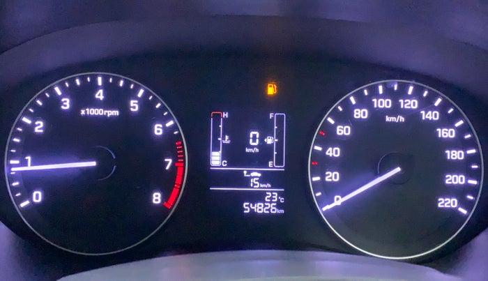 2016 Hyundai Elite i20 SPORTZ 1.2, Petrol, Manual, 54,881 km, Odometer Image