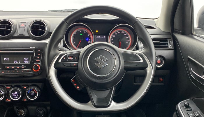 2020 Maruti Swift ZXI AMT, Petrol, Automatic, 9,846 km, Steering Wheel Close Up