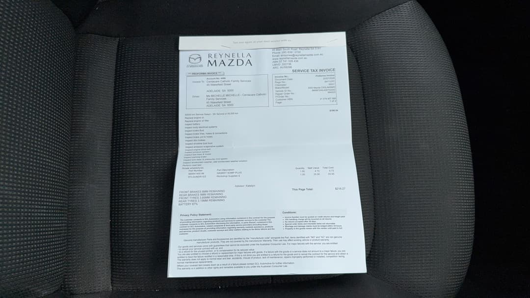 2022 Mazda CX-5 Maxx Sport (FWD), Automatic, 50067 km, Service History