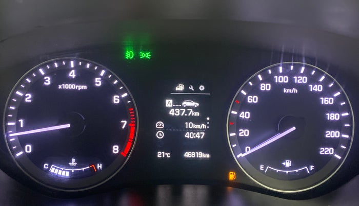 2016 Hyundai Elite i20 ASTA 1.2, Petrol, Manual, 46,863 km, Odometer Image
