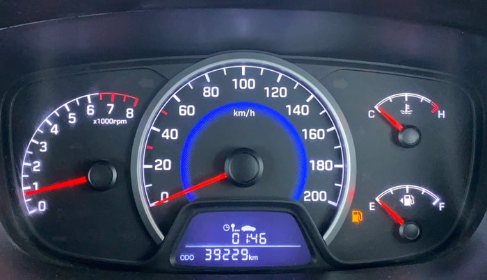 2018 Hyundai Grand i10 MAGNA 1.2 VTVT, Petrol, Manual, 39,314 km, Odometer Image