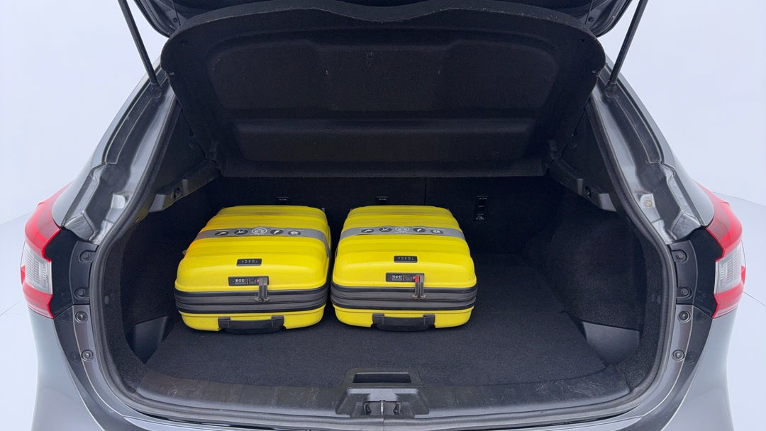 Boot Inside View with Luggage