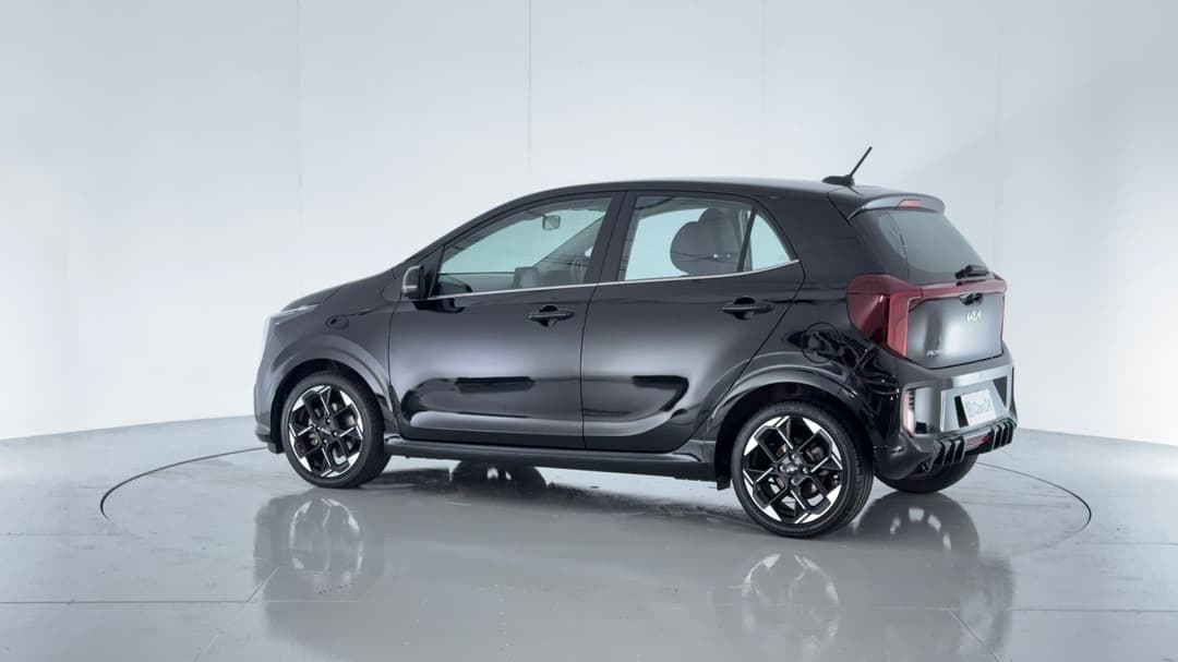 2024 Kia Picanto Gt Line (pe2), Manual, 6582 km, Left Back Diagonal (45- Degree) View