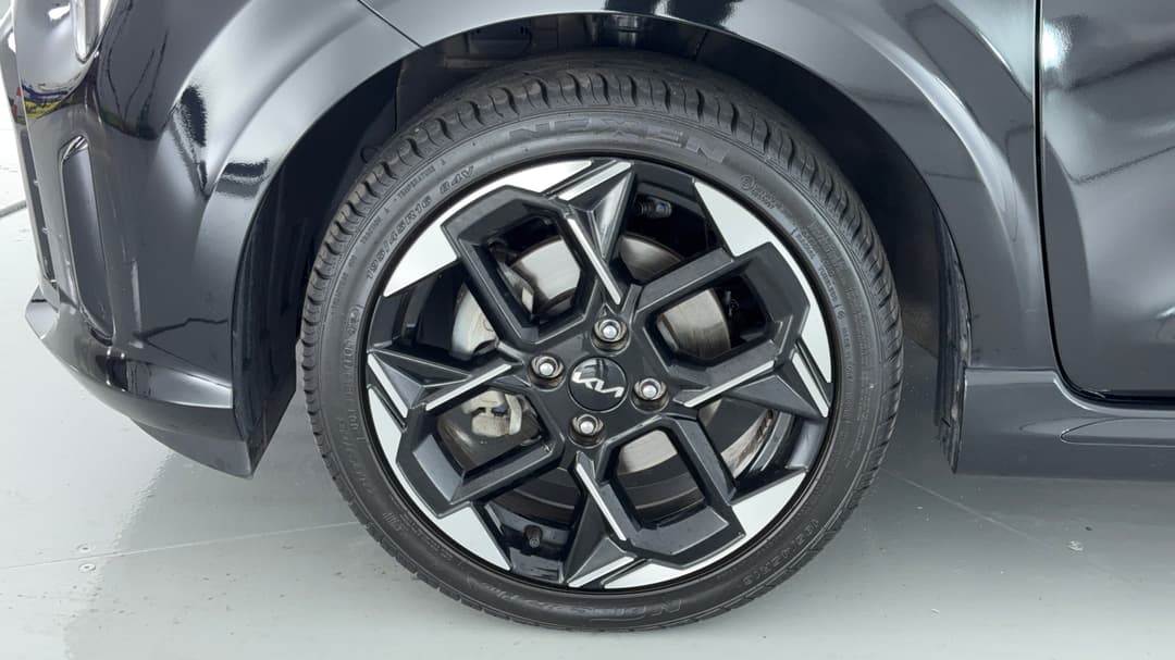 2024 Kia Picanto Gt Line (pe2), Manual, 6582 km, Left Front Wheel