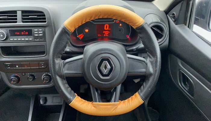 2021 Renault Kwid RXL, Petrol, Manual, 25,754 km, Steering Wheel Close Up