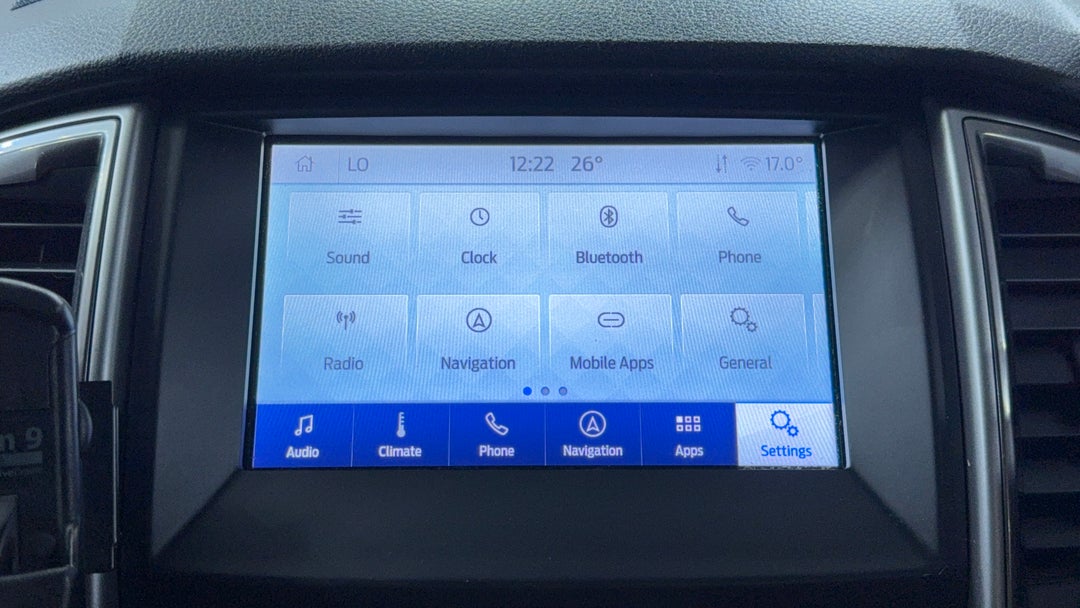 2020 Ford Ranger Xlt 3.2 (4x4), Automatic, 75543 km, Infotainment System