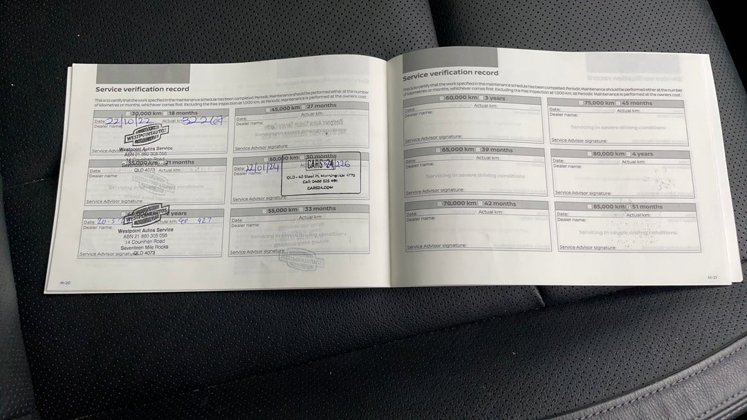 2020 Nissan X-trail St-l (4wd) (5yr), Automatic, 50232 km, Service History