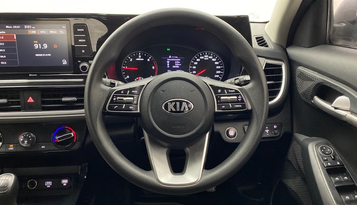 2019 KIA SELTOS HTK PLUS 1.5 DIESEL, Diesel, Manual, 40,300 km, Steering Wheel Close Up