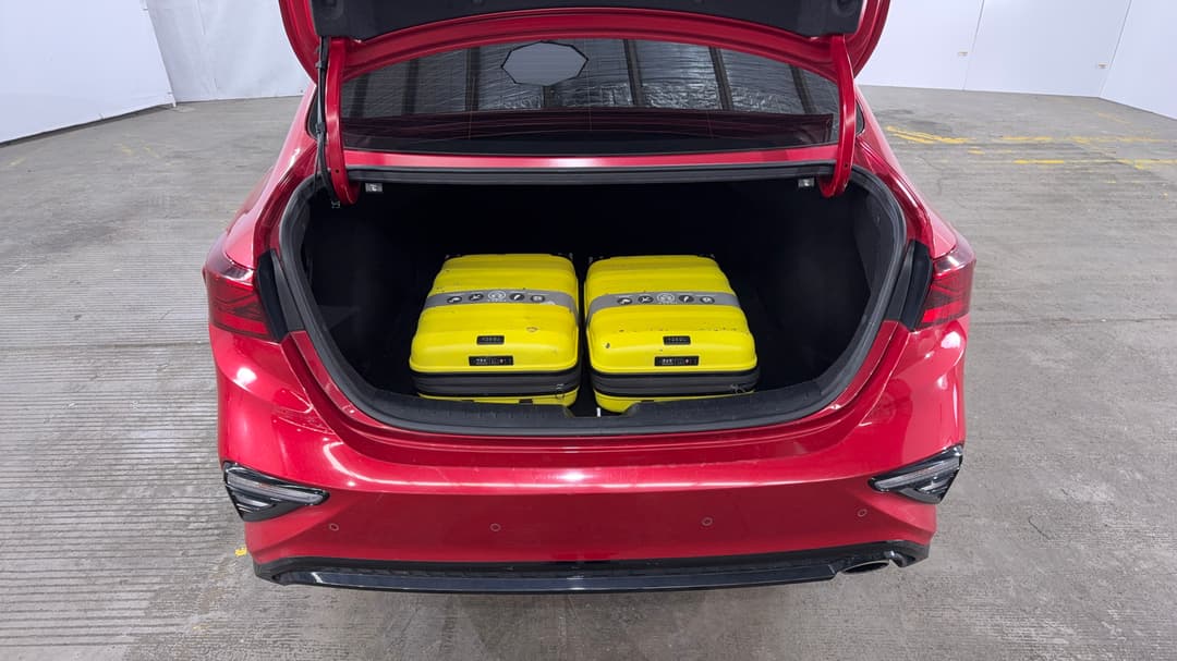 2019 Kia Cerato S, Automatic, 134434 km, Boot Inside View with Luggage