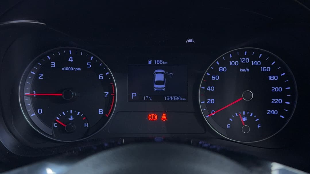 2019 Kia Cerato S, Automatic, 134434 km, Odometer View